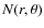 $N(r,\theta)$
