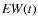 ${\it EW}(t)$