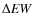 $\Delta {\it EW}$
