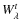 $W_{\rm\lambda}^{t}$