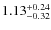$\rm 1.13_{-0.32}^{+0.24}$