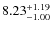 $\rm 8.23_{-1.00}^{+1.19}$