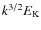 $k^{3/2}E_{\rm K}$