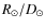 $R_\odot/D_\odot$