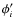 $\phi_{i}'$