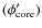 $(\phi'_{\rm
core})$