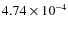 $4.74\times10^{-4}$