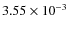 $3.55\times10^{-3}$