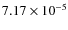 $7.17\times10^{-5}$