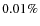 $0.01\%$