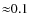 ${\approx}0.1$