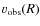 $v_{\rm obs}(R)$