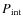 $P_{\rm int}$