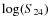 $\log(S_{24})$