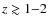 $z \gtrsim 1{-}2$