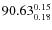 $9
0.63_{\rm0.18}^{ 0.15}$