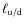$\ell_{\rm u/d}$
