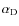 $\alpha_{\rm D}$