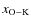 $x_{\rm O-K}$