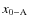 $x_{\rm0-A}$