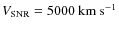 $V_{\rm SNR}=5000~\rm {km~s^{-1}}$