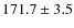 $171.7 \pm 3.5$