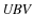 $\it UBV$