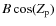 $B\cos(Z_{\rm p})$