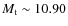 $M_{\rm t}\sim10.90$