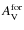 $A_{\rm V}^{\rm for}$