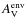 $A_{\rm V}^{\rm env}$