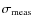 $\sigma _{\rm meas}$