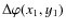 $ \Delta \varphi(x_1,y_1)$