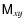$\mathsf{M}_{xy}$
