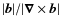$\vert\vec b\vert / \vert \vec \nabla \times \vec
b \vert$