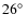 $26^\circ~$