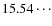 $15.54\cdots$