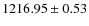 $1216.95\pm 0.53$