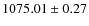$1075.01\pm 0.27$