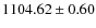 $1104.62\pm 0.60$