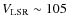 $V_{{\rm LSR}}\sim105$