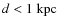 $d<1~{\rm kpc}$