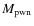 $M_{\rm pwn}$