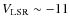 $V_{\rm LSR} \sim -11$
