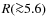 $R({\ga}5.6)$