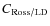 $C_{\rm Ross/LD}$