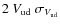 $2~V_{\rm ud}~\sigma_{{V}_{\rm ud}}$