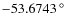 $\unit[-53.6743]{\hbox{$^\circ$ }}$