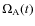 $\Omega_{\rm A}(t)$