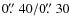 $0\hbox{$.\!\!^{\prime\prime}$ }40/0\hbox{$.\!\!^{\prime\prime}$ }30$